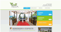 Desktop Screenshot of ecofiesta.net